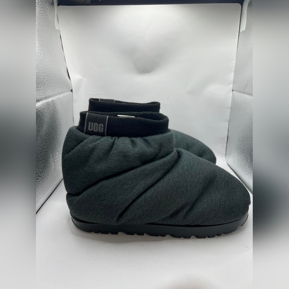 Women's Ugg Spaceslider Jersey Black Bootie SZ 8 - Picture 5 of 8